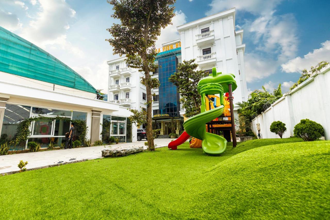 Hòa Bình Hoa Vien Hotel - Suoi Khoang Kim Boi מראה חיצוני תמונה