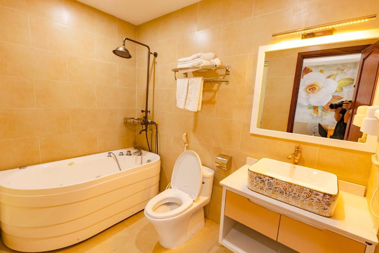 Hòa Bình Hoa Vien Hotel - Suoi Khoang Kim Boi מראה חיצוני תמונה
