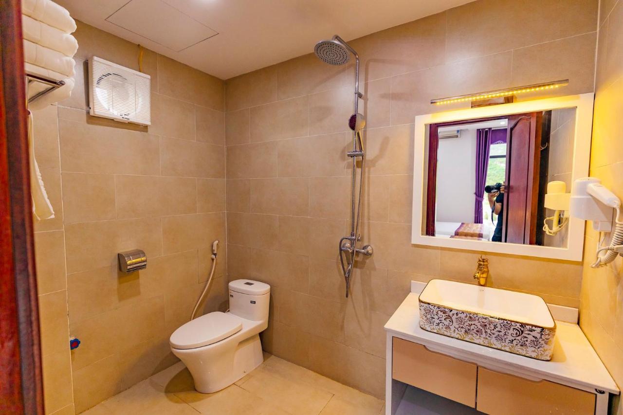 Hòa Bình Hoa Vien Hotel - Suoi Khoang Kim Boi מראה חיצוני תמונה