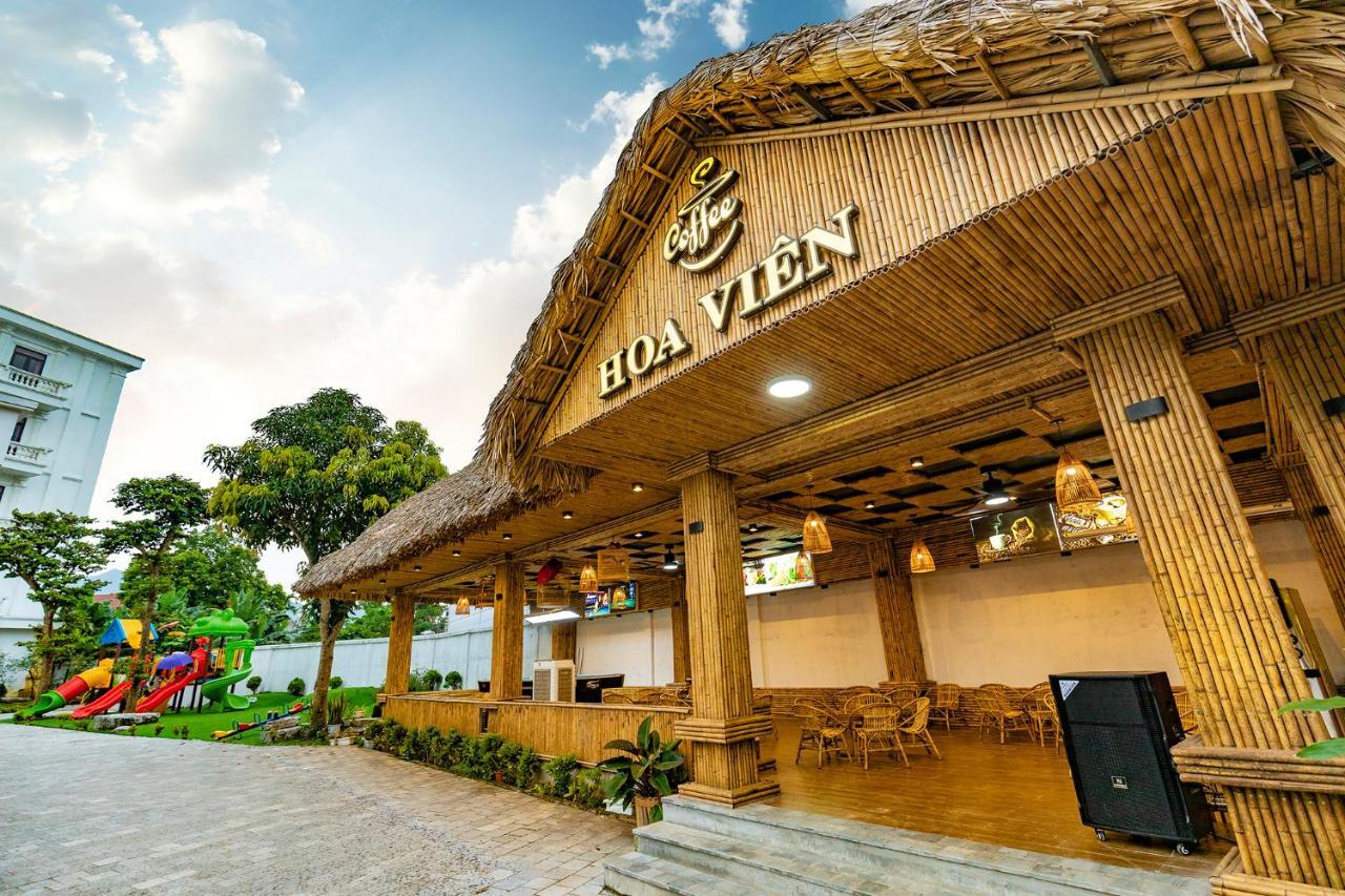 Hòa Bình Hoa Vien Hotel - Suoi Khoang Kim Boi מראה חיצוני תמונה