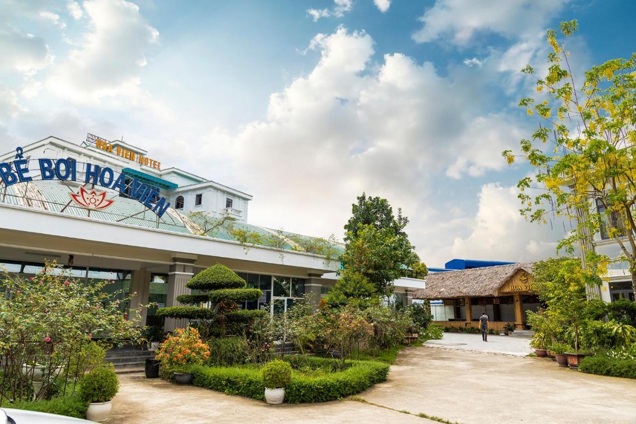 Hòa Bình Hoa Vien Hotel - Suoi Khoang Kim Boi מראה חיצוני תמונה